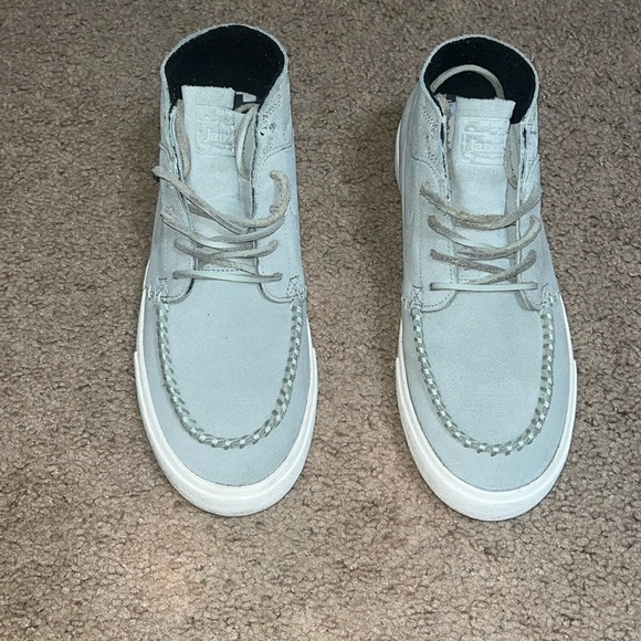 Nike SB Zoom Air Stefan Janoski Mid RM Crafted Suede Jade Horizon 8 - Picture 2 of 11